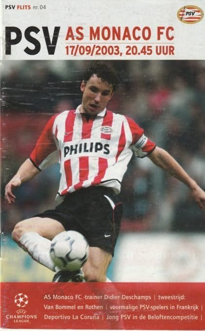 PSV Eindhoven v AS Monaco 17-Sep-2003
