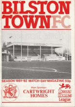 Bilston Town v Newport AFC 15-Feb-1992