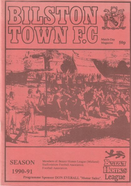 Bilston Town v Newport AFC 23-Apr-1991