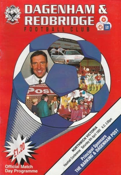 Dagenham & Redbridge v Northwich Victoria 08-Apr-1995