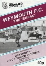 Weymouth v Northwich Victoria 05-Oct-1985