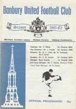 Banbury United v Nuneaton Borough  23-Jan-1982