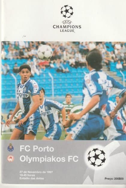 FC Porto v Olympiakos 27-Nov-1997