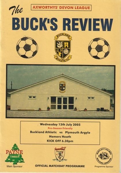 Buckland Athletic v Plymouth Argyle 13-Jul-2005