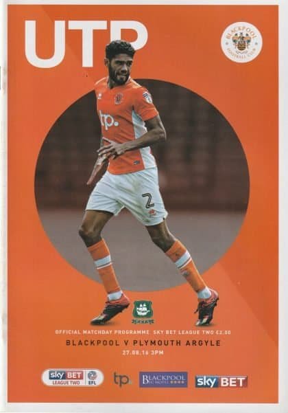 Blackpool v Plymouth Argyle 27-Aug-2016
