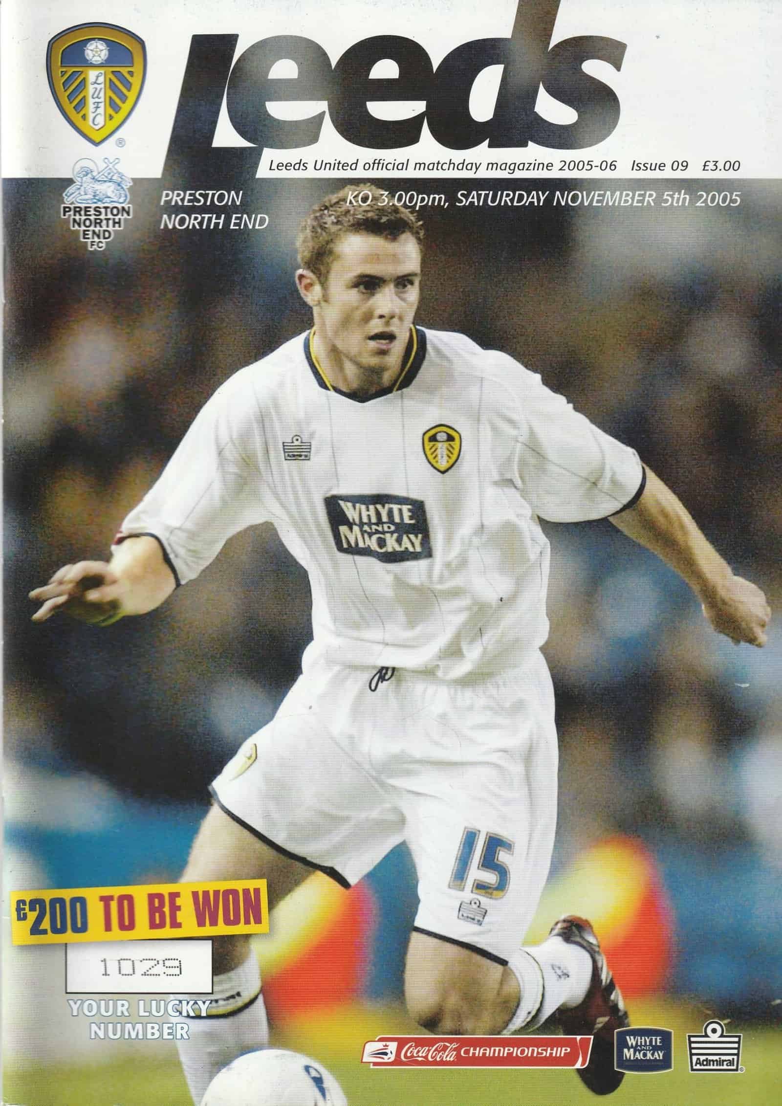 Leeds United v Preston North End 05-Nov-2005