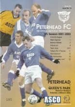 Peterhead v Queen's Park 23-Mar-2002