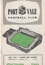 Port Vale v Queens Park Rangers 06-Apr-1964