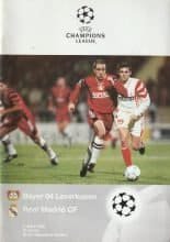 Bayer 04 Leverkusen v Real Madrid 04-Mar-1998