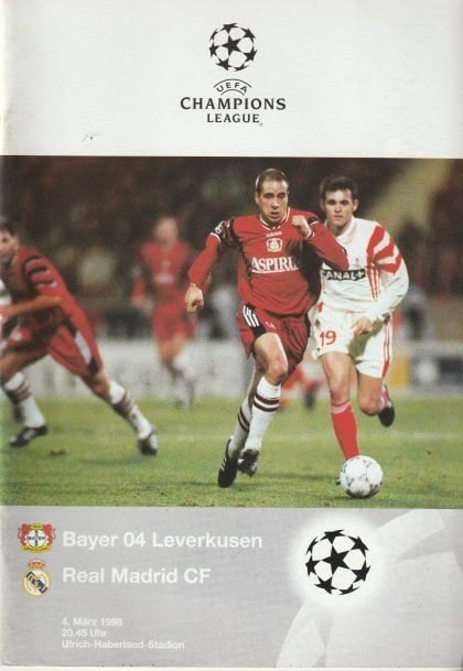 Bayer 04 Leverkusen v Real Madrid 04-Mar-1998