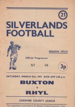 Buxton v Rhyl 31-Mar-1973