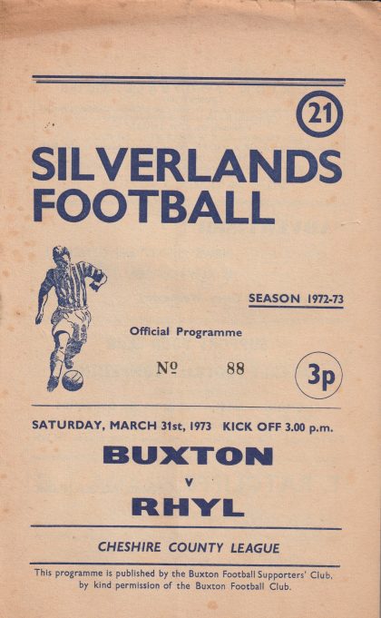 Buxton v Rhyl 31-Mar-1973