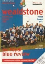 Wealdstone v Rothwell Town 02-Oct-1999