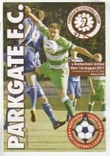 Parkgate v Rotherham United 01-Aug-2011