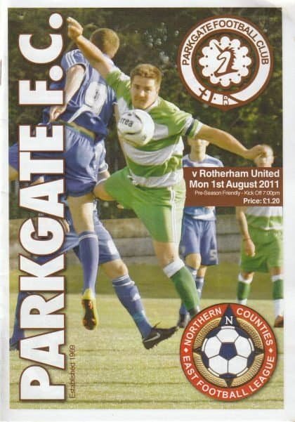 Parkgate v Rotherham United 01-Aug-2011