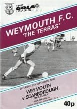 Weymouth v Scarborough 21-Sep-1985