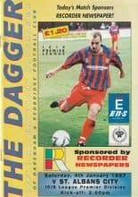 Dagenham & Redbridge v St Albans  City 04-Jan-1997