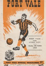 Port Vale v Stoke City 10-Oct-1960