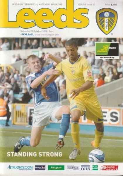 Leeds United v Walsall 25-Oct-2008