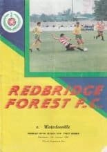 Redbridge Forest v Waterlooville 10-Oct-1990