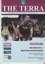 Weymouth v Weston-Super-Mare  06-Dec-2005
