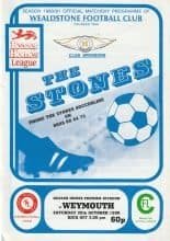 Wealdstone v Weymouth 20-Oct-1990