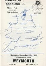 Nuneaton Borough v Weymouth 08-Nov-1980