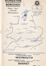 Nuneaton Borough v Weymouth 08-Dec-1979