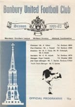 Banbury United v Redditch United 10-Apr-1982