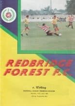 Redbridge Forest v Woking  27-Apr-1991