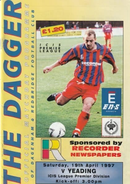 Dagenham & Redbridge v Yeading 19-Apr-1997