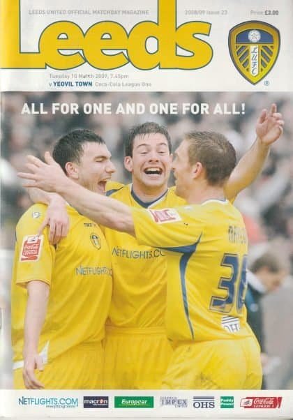 Leeds United v Yeovil Town  10-Mar-2009