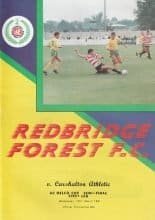 Redbridge Forest v Carlshalton Athletic 13-Mar-1991