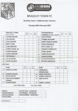 Brackley Town v Kidderminster Harriers 28-Feb-2017