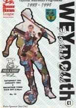 Weymouth v Braintree Town 15-Jan-1994