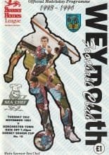 Weymouth v Dorchester Town 23-Nov-1993