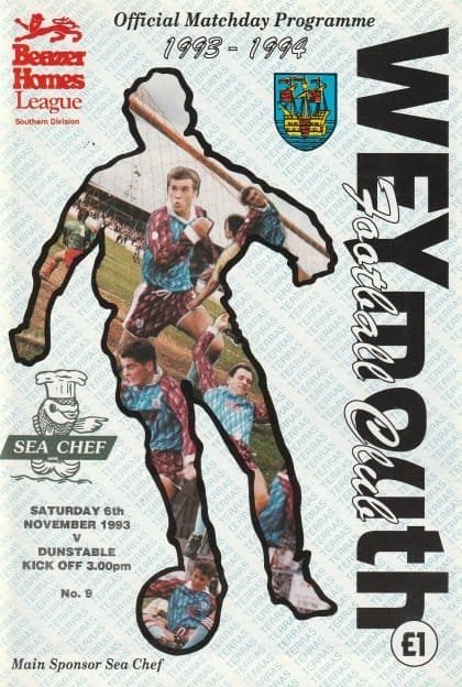 Weymouth v Dunstable 06-Nov-1993