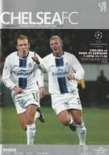 Chelsea v Paris St Germain  24-Nov-2004