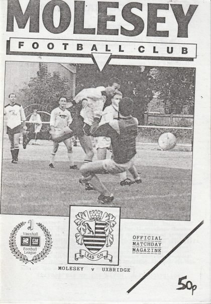 Molesey v Uxbridge 17-Nov-1990