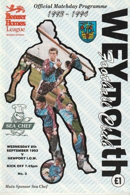 Weymouth v Newport IOW 08-Sep1993