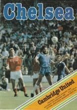 Chelsea v Cambridge United 07-Feb-1981