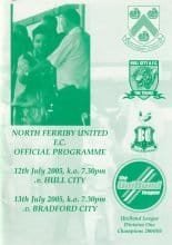 North Ferriby United v Bradford City  13-Jul-2005