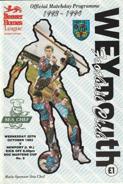 Weymouth v Newport IOW 20-Oct-1993