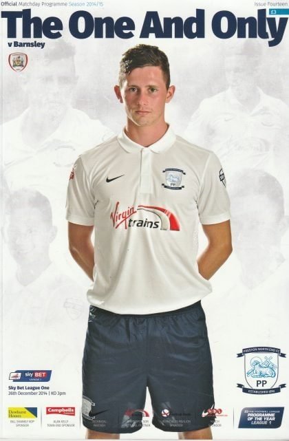 Preston North End v Barnsley 26-Dec-2014