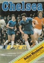 Chelsea v Bolton Wanderers 07-Mar-1981