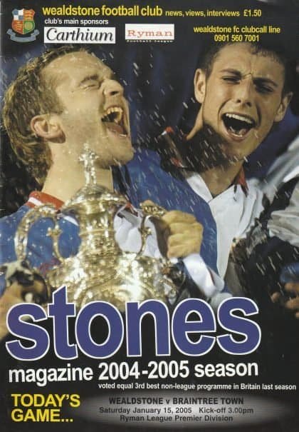 Wealdstone v Braintree Town 15-Jan-2005