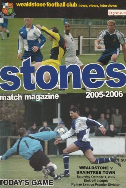 Wealdstone v Braintree Town 01-Oct-2005