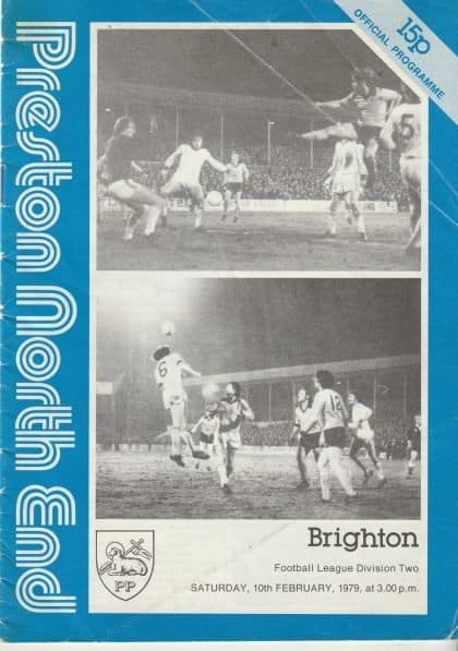 Preston North End v Brighton & Hove Albion 10-Feb-1979