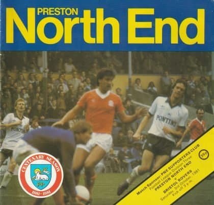 Preston North End v Bristol Rovers 03-Oct-1981