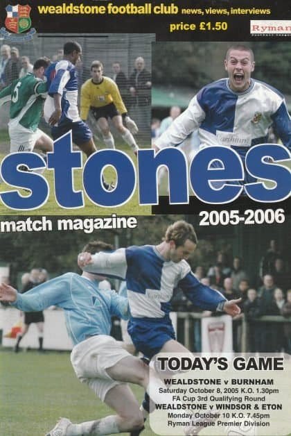 Wealdstone v Windsor & Eton 10-Oct-2005